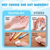 Shuttle Art 60 Pack 12 Colors Dot Markers with 5 Dot Activity Books