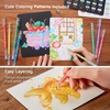 Shuttle Art Alcohol Marker Bundle, Set of 51 Pastel Colors Brush & Fine Tip Alcohol Markers + 30 Colors Journal Pens