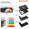 Shuttle Art Alcohol Marker Bundle, Set of 61 Colors Alcohol Markers + 30 Colors Journal Pens