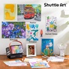 Shuttle Art Alcohol Marker Pad Bundle, Set of 101 Colors Dual Tip Alcohol Markers + 80 Sheets Marker Pad