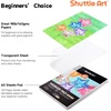 Shuttle Art Alcohol Marker Pad Bundle, Set of 61 Colors Dual Tip Alcohol Markers + 60 Sheets Marker Pad