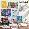 Shuttle Art Alcohol Marker Pad Bundle, Set of 88 Colors Dual Tip Alcohol Markers + 80 Sheets Marker Pad