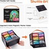 Shuttle Art Alcohol Marker Pad Bundle, Set of 88 Colors Dual Tip Alcohol Markers + 80 Sheets Marker Pad