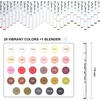 Shuttle Art Markers Bundle – 30 Color Alcohol Markers + Skin Tones