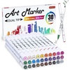 Shuttle Art Markers Bundle – 30 Colors + 36 Skin Tones