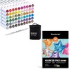 Shuttle Art Alcohol Marker Pad Bundle, Set of 61 Colors Dual Tip Alcohol Markers + 60 Sheets Marker Pad