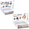 Shuttle Art Markers Bundle – 30 Color Alcohol Markers + Skin Tones