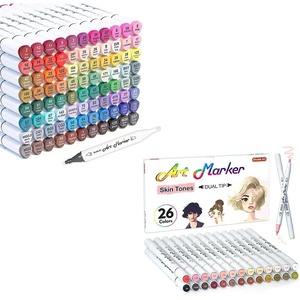 Shuttle Art Markers Bundle – 88 Colors + 26 Skin Tones