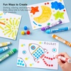 Shuttle Art Dot Markers, 10 Colors Washable Markers for Toddlers,Bingo Daubers Supplies Kids Preschool Children, Non Toxic Water-Based (Pack of 2)