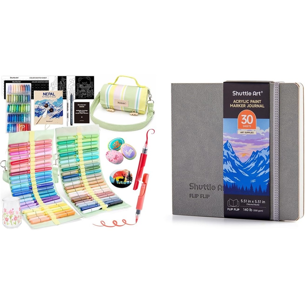 image:imageShuttle Art 96 DualTone Refillable Markers 551x551 Journal