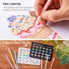 Shuttle Art Colored Pens, 180 Vibrant Colors Cute Journal Pens 0.6mm Fine Point Colored Gel Pens for Black Paper in Portable Bag for Coloring Writing Drawing Journaling Note Taking School Office Home(24 Pastel Tone)