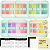 Shuttle Art Colored Pens, 180 Vibrant Colors Cute Journal Pens 0.6mm Fine Point Colored Gel Pens for Black Paper in Portable Bag for Coloring Writing Drawing Journaling Note Taking School Office Home(Multicolor)