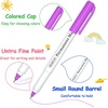 Shuttle Art Permanent Marker, 30 Colors Ultra Fine Point, Assorted Colors, Works on Plastic,Wood,Stone,Metal and Glass for Kids Adult Coloring Doodling Marking (Pack of 2)