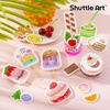 Shuttle Art 105 Pcs Magic Foam Texture Painting Kit Dessert Series(Dessert Series – 105 Pcs)