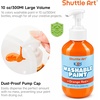 Shuttle Art 16 Colors Washable Paint for Kids 10oz Tempera Paint Bulk
