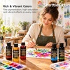Shuttle Art 8 Colors Liquid Watercolor Paint, 4oz Non-Toxic Watercolors(8 Colors)