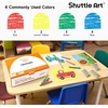 Shuttle Art Crayons Bulk Packs 300 Packs of 4 Colors (1200 Count)