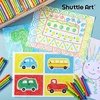 Shuttle Art Crayons Bulk Packs 300 Packs of 4 Colors (1200 Count)