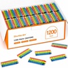 Shuttle Art Crayons Bulk Packs 300 Packs of 4 Colors (1200 Count)